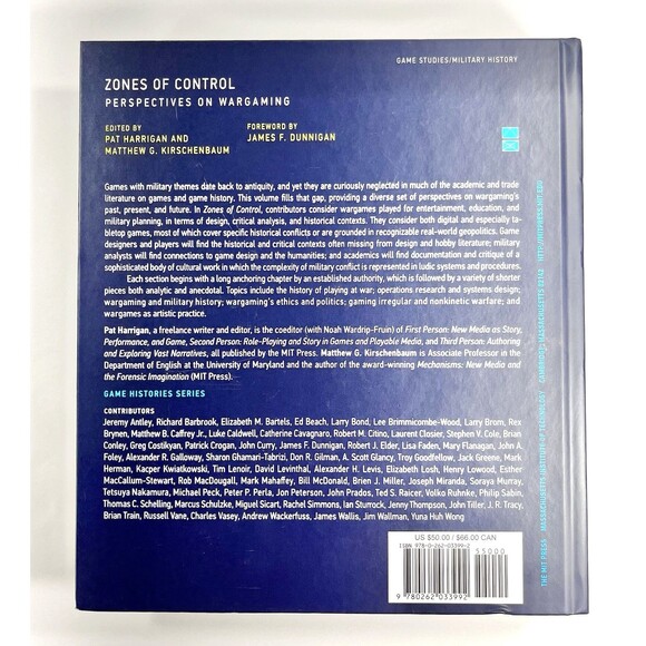 Zones of Control: Perspectives on Wargaming by Matthew G. Kirschenbaum 2016 - Picture 2 of 11